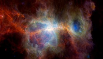 Orion-dust-herschel-spitzer-wise